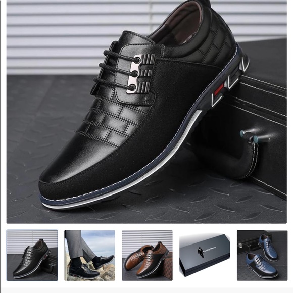 Oxford Derby TM Orthopedic Leather Shoes - Picture 7 of 7